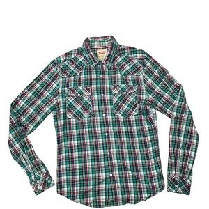 Levi's Men's Multicolor Plaid Button-Down Shirt